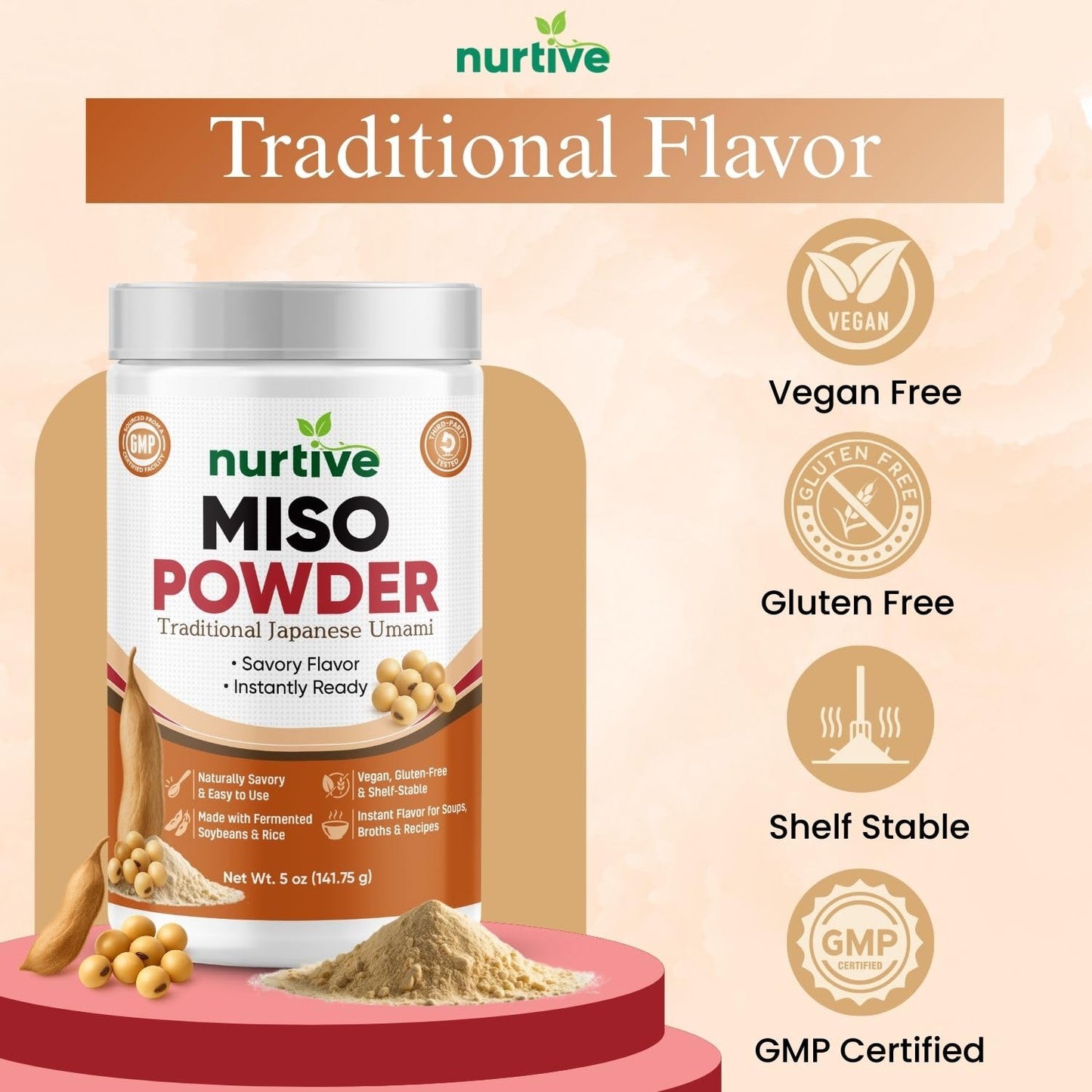 Miso Powder (5 oz / 142g) New Release!!