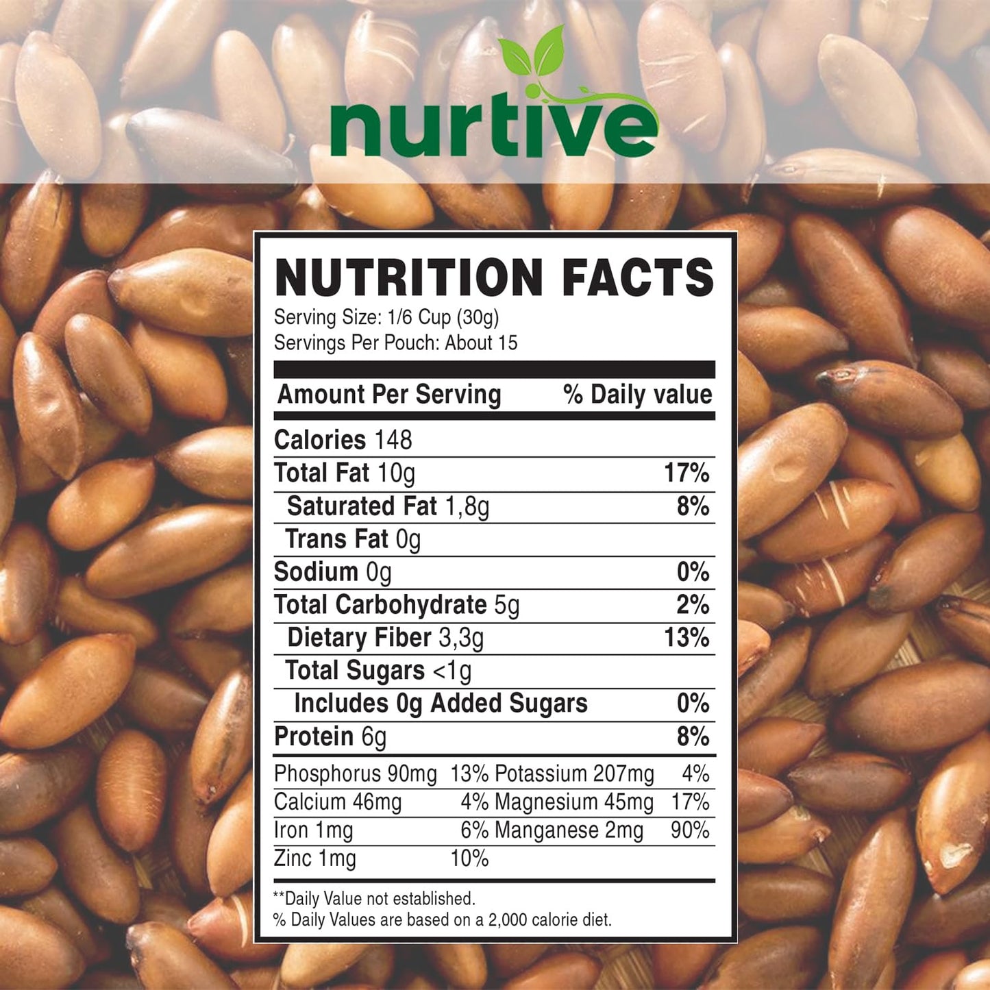Wild-Harvested Roasted Baru Nuts from Brazil
