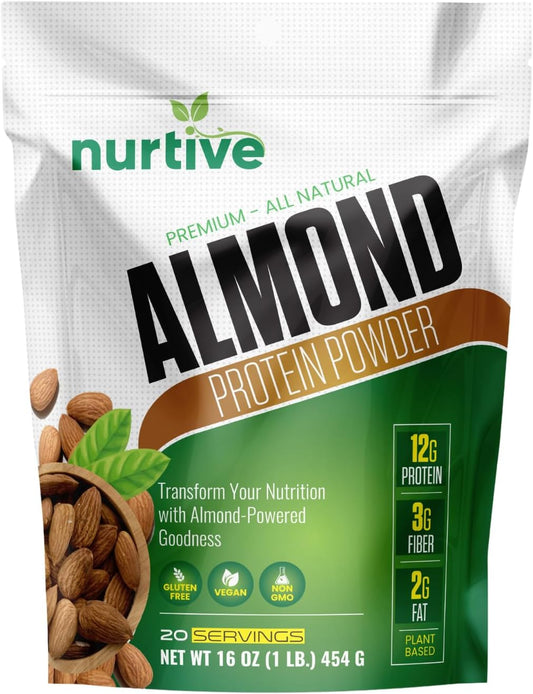 Almond Protein Powder 16 oz