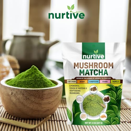 Mushroom Matcha Powder