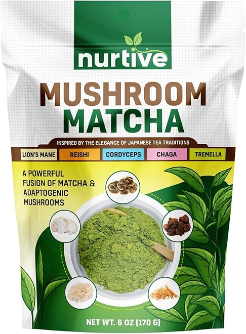 Mushroom Matcha Powder