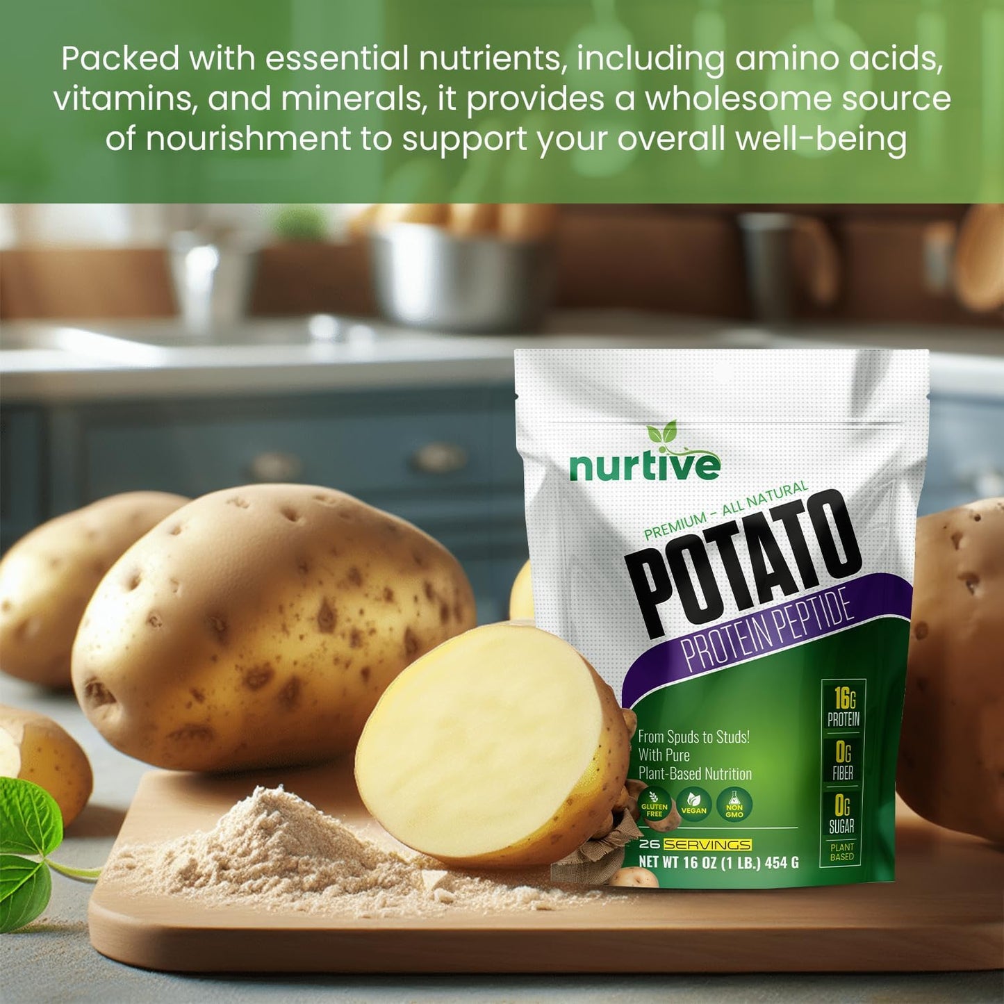 Potato Protein Peptide – Pure Plant-Based Protein Power
