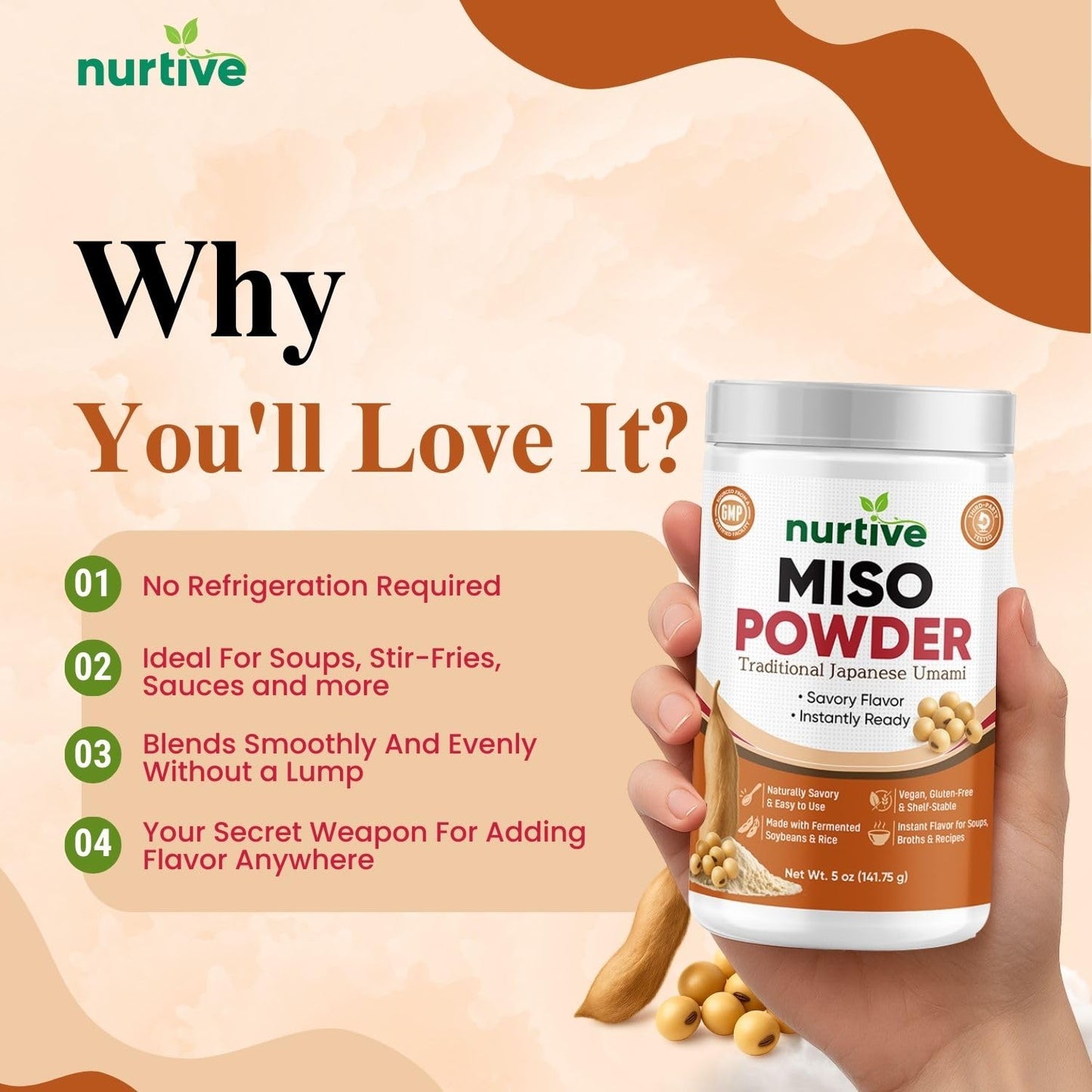 Miso Powder (5 oz / 142g) New Release!!
