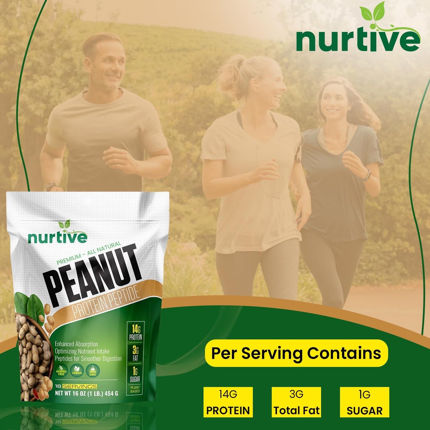 Peanut Protein Peptide Powder – Power-Packed Plant Protein with Maximum Absorption