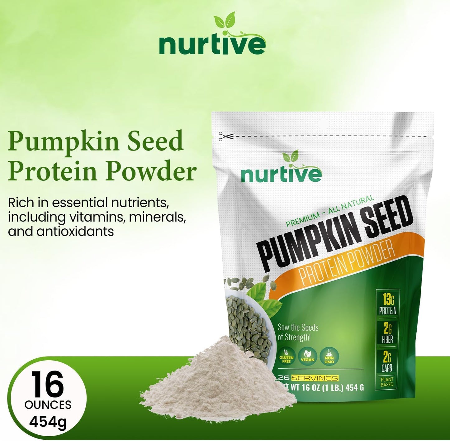 Pumpkin Seed Protein - Pure Plant Power for Health & Wellness